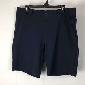 PGA tour mens blue golf shorts 38